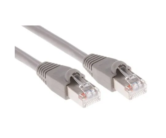 63-7528-09　RS Pro Grey Cat5e Cable STP, 3m Male RJ45/Male RJ45　400-9758