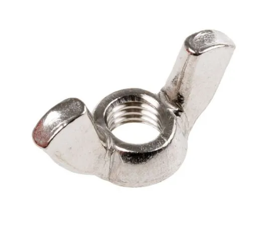 63-7447-64　36mm Plain Stainless Steel Wingnut, M8, A4 316　248-4359
