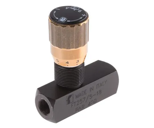 63-7520-94　RS PRO Line Mounting Hydraulic Flow Control Valve, G 1/8　390-7724