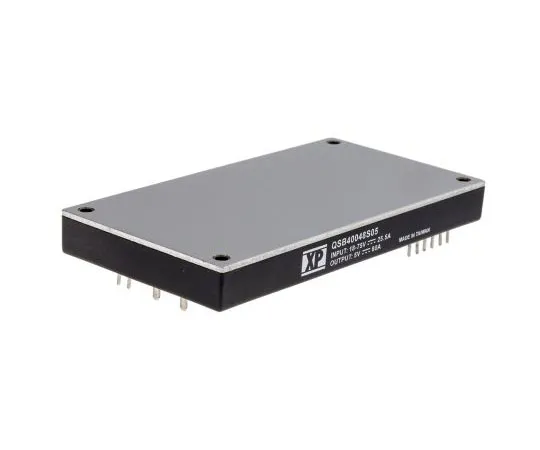 63-7393-46　XP Power QSB400 400W Isolated DC-DC Converter PCB Mount, Voltage in 18 → 75 V dc, Voltage out 5V dc　QSB40048S05