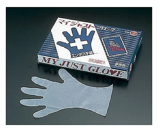 62-6627-67　My Just Gloves, 5 Pieces, Squeezed ML (1 Box, 200 Sheets)　30
