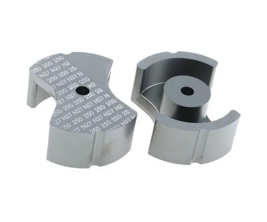 63-7426-26　EPCOS N27 PM 39, PM 50 Ferrite Core Transformer, 250nH, 65 x 52 x 45mm, For Use With Power Transformer　B65646A0250A027