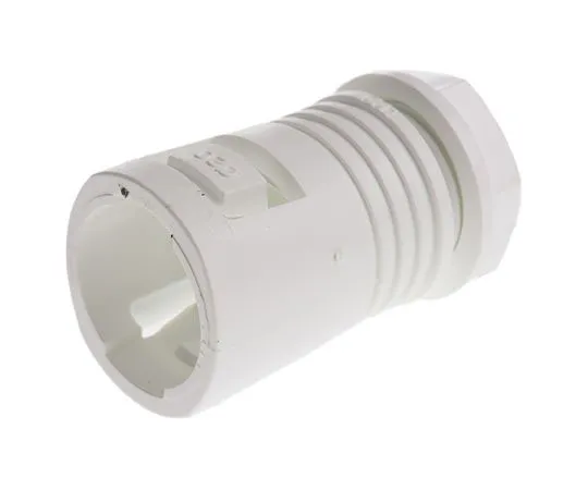 63-7448-96　Adaptaflex Straight Cable Conduit Fitting, Polyamide White 20mm nominal size IP65 M20　7TCA296140R0019  KF20/M20/A/W
