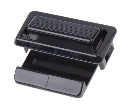63-7445-83　Acetal Rectangular Snap-In Push to Close Pressure Catch, 33.5 x 41 x 15mm　80-202-RS
