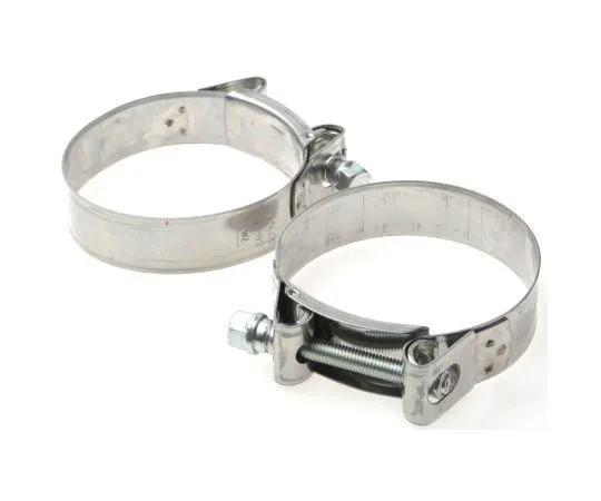 63-7457-68　RS PRO Stainless Steel, Zinc-Plated Steel (Bolt) Bolt Drive, 25mm Band Width, 85mm - 91mm Inside Diameter　265-0231