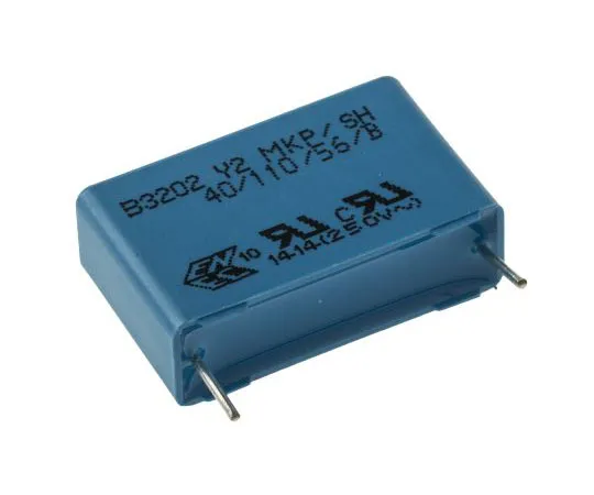 63-7359-93　EPCOS 100nF Polypropylene Capacitor PP 300V ac ±20% Tolerance Through Hole B32023 Series　B32023A3104M000