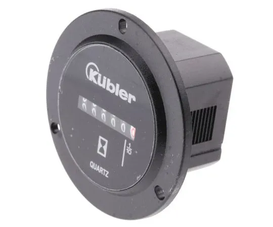 63-7476-45　Kubler Hour Counter, 6 digits, Tab Connection, 10 → 80 V dc　0.135.100.373