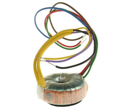 63-7461-91　2 Output Toroidal Transformer, 1.6VA, 2 x 12V ac　60002