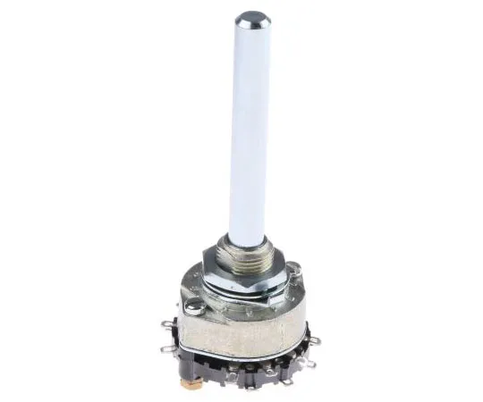 63-7421-79　Lorlin, 3 Position 4P Rotary Switch, 1 A @ 12 V, Solder　RA01D03BSSMS0X