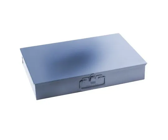 63-7480-99　Durham 16 Cell Grey Steel Compartment Box, 76mm x 457mm x 304mm　113-95