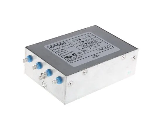 63-7427-31　EPCOS B84131 Series 16A 250 V ac, 440 V ac 50 → 60Hz Flange Mount RFI Filter, with Screw Terminals 3 Phase　B84131M0003A116