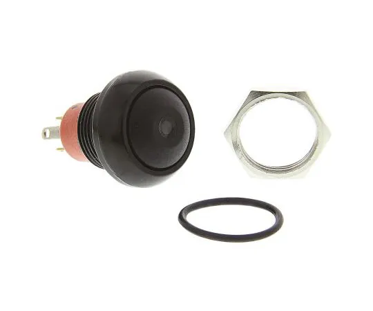 63-7491-22　APEM Single Pole Single Throw (SPST) Momentary Red LED Push Button Switch, IP67, 13.6 (Dia.)mm, Panel Mount, 28/48V dc　IPR3SAD2L0S