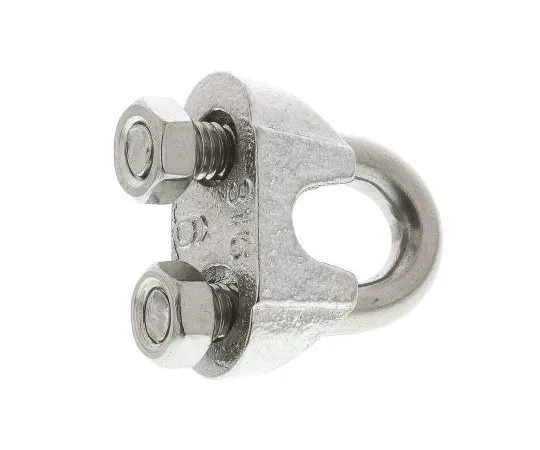63-7447-26　RS PRO Stainless Steel Wire Rope Clamp, DIN 741　247-9076