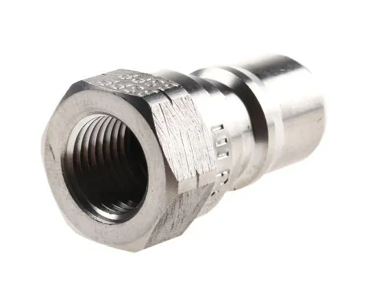 63-7456-63　Parker Stainless Steel Male Hydraulic Quick Connect Coupling SH2-63-BSPP 1/4 in　SH2-63-BSPP
