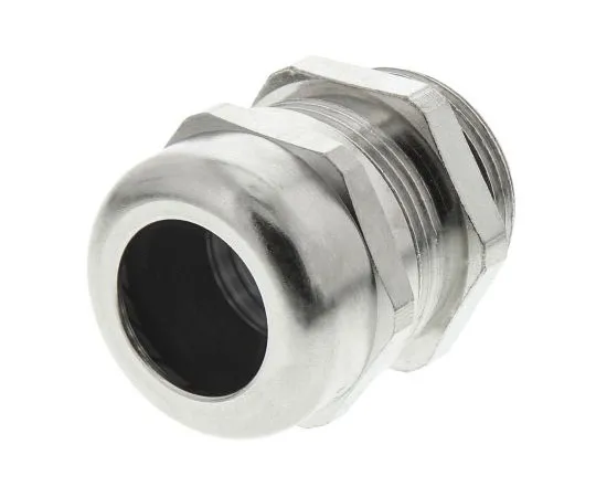 63-7528-57　Lapp Skintop M25 Cable Gland With Locknut, Nickel Plated Brass, IP68　52103330+53112640