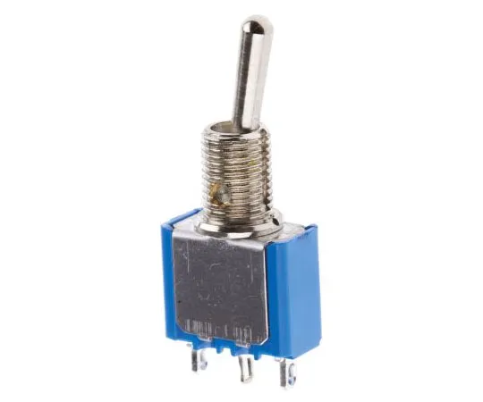 63-7430-11　APEM Single Pole Single Throw (SPST) Toggle Switch, Latching, Panel Mount　5636AK
