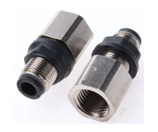 63-7491-86　Legris Pneumatic Bulkhead Threaded-to-Tube Adapter, Push In 6 mm, G 1/4 Female BSPPx6mm　3136 06 13