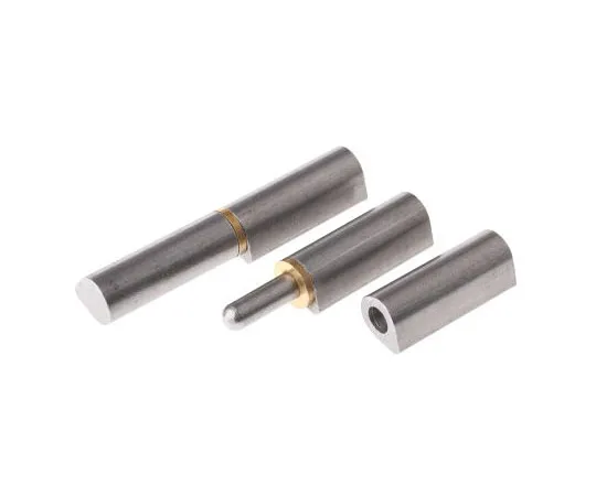 63-7460-99　Pinet Raw Steel Flat Hinge with a Fixed Pin Weld-on, 80mm x 16mm　14-7-3570