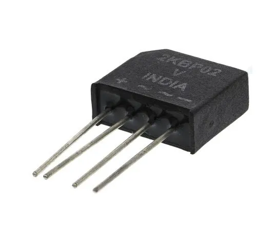 63-7522-69　Vishay VS-2KBP02, Bridge Rectifier, 2A 200V, 4-Pin D 44　VS-2KBP02