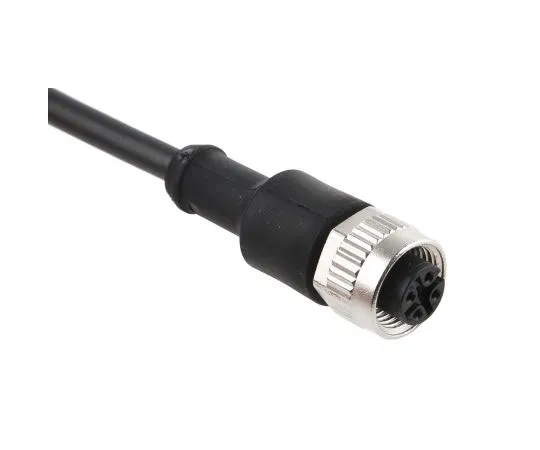 63-7471-76　Binder, 763 Series, Straight M12 to Unterminated Cable assembly, 4 Core 5m Cable　79 3430 37 04