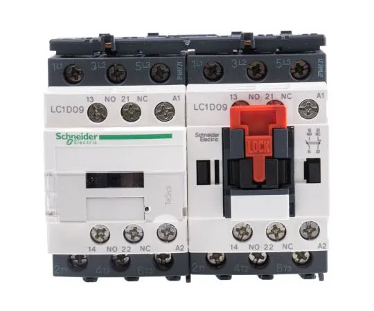 63-7522-24　Schneider Electric 3 PoleReversing Contactor, 9 A, 24 V ac Coil, TeSys D, 3NO, 4 kW　LC2D09B7
