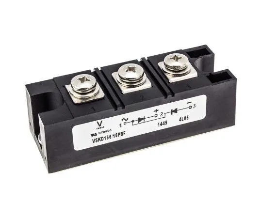 63-7524-06　Vishay 1600V 165A, Dual Silicon Junction Diode, 3-Pin INT-A-PAK VS-VSKD166/16PBF　VS-VSKD166/16PBF