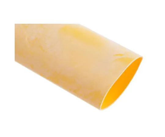 63-7459-47　RS Yellow Halogen Free Heat Shrink Tubing 19.1mm Sleeve Dia. x 1.2m Length 2:1 Ratio　267-2023