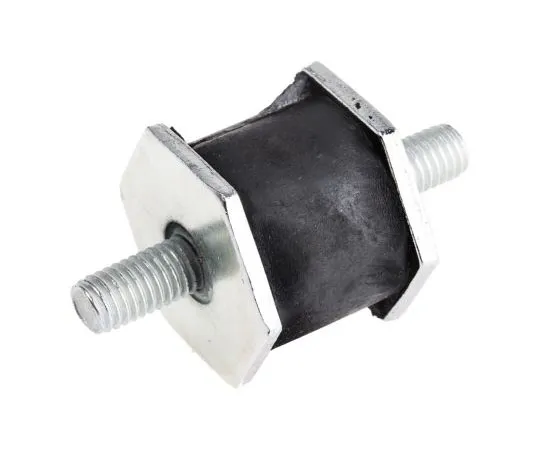 63-7392-82　RS PRO Hexagonal M8 Zinc Plated Steel Anti Vibration Mount 30 Compression Load ,32mm dia. +100°C　171-2656