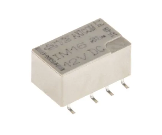 63-7360-80　TE Connectivity DPDT Non-Latching Relay PCB Mount, 12V dc Coil, 2A　IM16GR