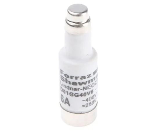 63-7513-46　Mersen 6A D01 Neozed F***, gG, 400V ac　B215695