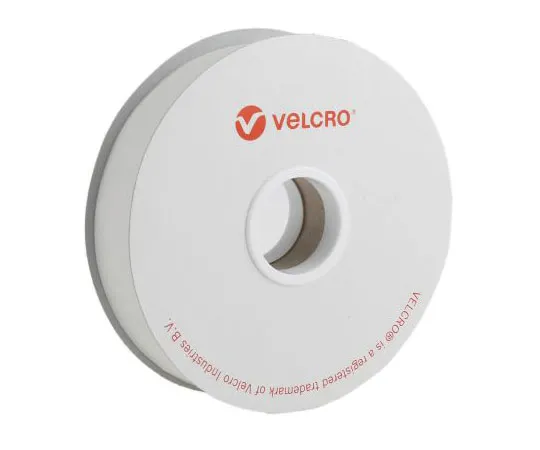63-7537-29　Velcro White Loop Tape, 22mm x 5m　EB01022010114527