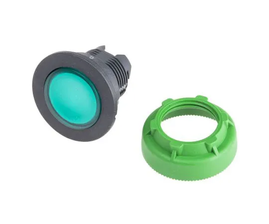 63-7390-06　Schneider Electric Harmony ZB5 Series, Green Push Button Head, Spring Return, 30mm Cutout　ZB5FW333