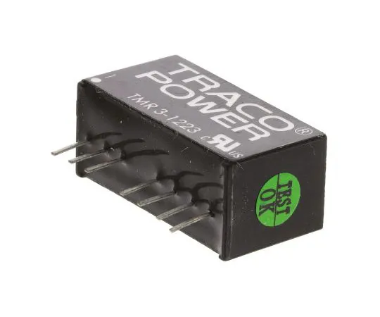 63-7357-74　TRACOPOWER TMR 3 3W Isolated DC-DC Converter Through Hole, Voltage in 9 → 18 V dc, Voltage out ±15V dc　TMR 3-1223