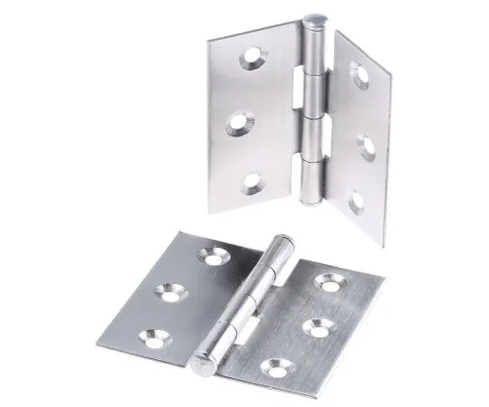 63-7537-24　ROCA Electro Polished Stainless Steel Butt Hinge Screw, 50mm x 50mm x 1.2mm　44 34 50