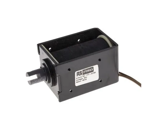 63-7406-95　Pull Action DC D-Frame Solenoid, 24 V　177-0133