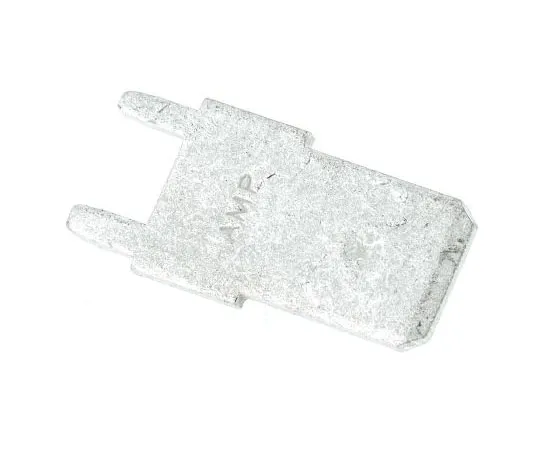 63-7465-95　TE Connectivity Crimp Tab Terminal, Uninsulated, Tin over Copper Plated, Straight, 6.35 x 0.83mm　62409-1