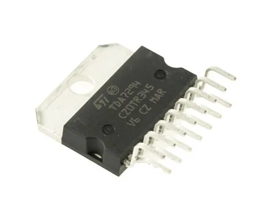 63-7413-36　TDA7294V STMicroelectronics, Audio Amplifier, 15-Pin MULTIWATT V　TDA7294V