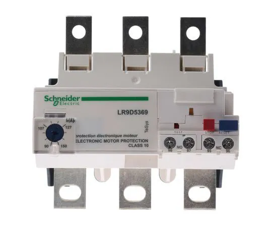 63-7487-11　Schneider Electric Overload Relay, 90 → 150 A, 105 A, 59 kW, 24 V dc　LR9D5369