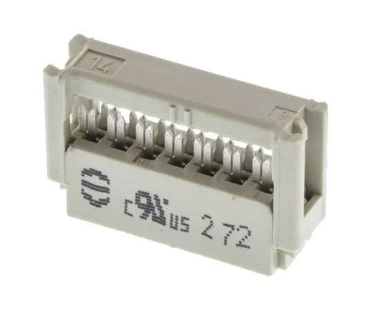 63-7538-67　Harting 14-Way IDC Connector Socket for Cable Mount, 2-Row　9185146803