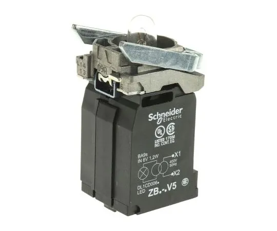 63-7493-69　Schneider Electric Harmony XB4 Light Block Incandescent BA 9s Base Fitting terminal　ZB4BV5