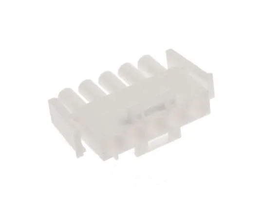 63-7409-67　TE Connectivity Universal MATE-N-LOK Male Connector Housing, 6.35mm Pitch, 5 Way, 1 Row　350809-1