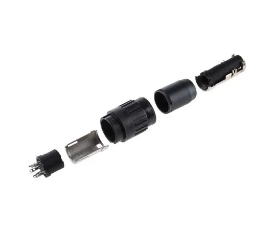 63-7465-57　Amphenol C 091 B Series, 5 Pole Din Socket Socket, 5A, 300 V ac　T3378501