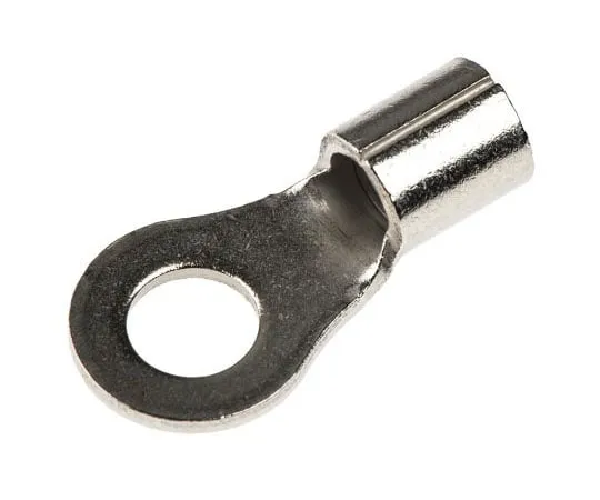 63-7383-19　TE Connectivity STRATO-THERM Series Uninsulated Nickel Plated Crimp Ring Terminal, M5 Stud Size, 2.6mm² to 6.6mm²　323062