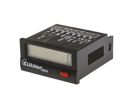 63-7542-39　Kubler 8 Digit, LCD, Digital Counter, 7kHz, 3.6 V Battery　6.130.012.850