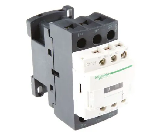 63-7527-59　Schneider Electric 3 Pole Contactor, 25 A, 110 V ac Coil, TeSys D, 3NO, 11 kW　LC1D25F7