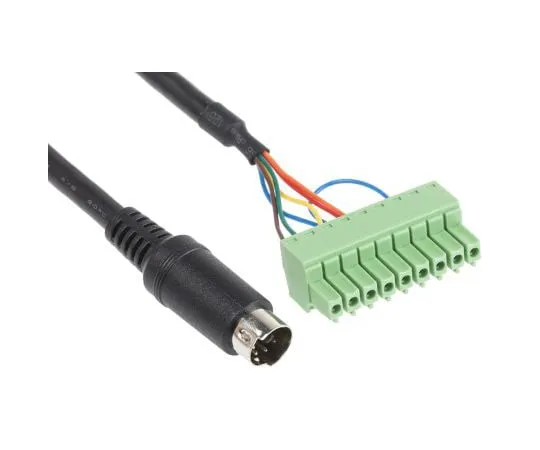 63-7373-57　Pro-face PLC connection cable 5m For Use With HMI GP 4000 Series, PLC Mitsubishi PLC　PFXZC9CBFX51