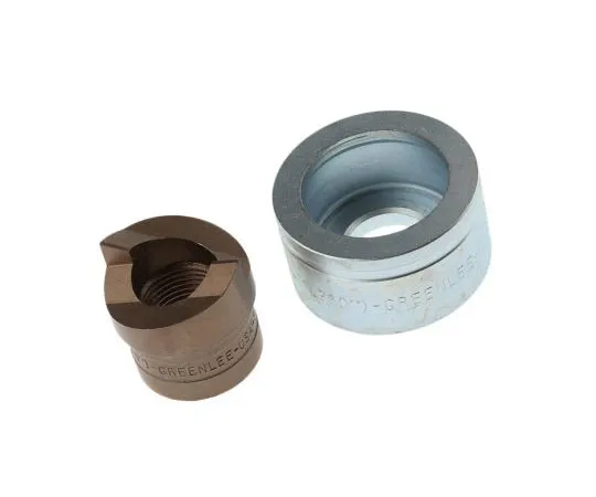 63-7507-49　Greenlee Punch and Die Tool, Hydraulic, Circular 32.5mm　50069594