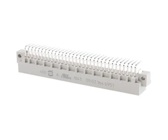 63-7437-07　Harting 64 Way 2.54mm Pitch, Type C Class C2, 2 Row, Right Angle DIN 41612 Connector, Plug　9031646951