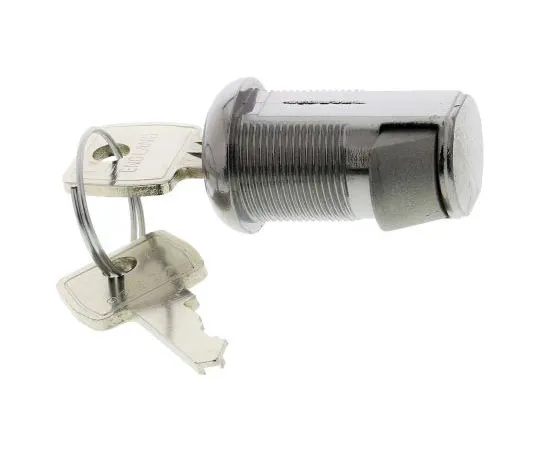 63-7497-52　Euro-Locks a Lowe & Fletcher group ******* Panel to Tongue Depth 20mm Chrome Plated Camlock, Key to unlock　305012