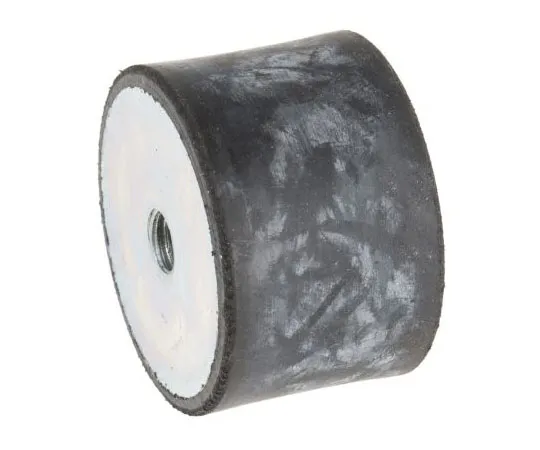 63-7392-61　RS PRO 20mm Shock Mount M6 30mm Diameter 43.7kg Compression Load, Female to Female Natural Rubber　171-2623